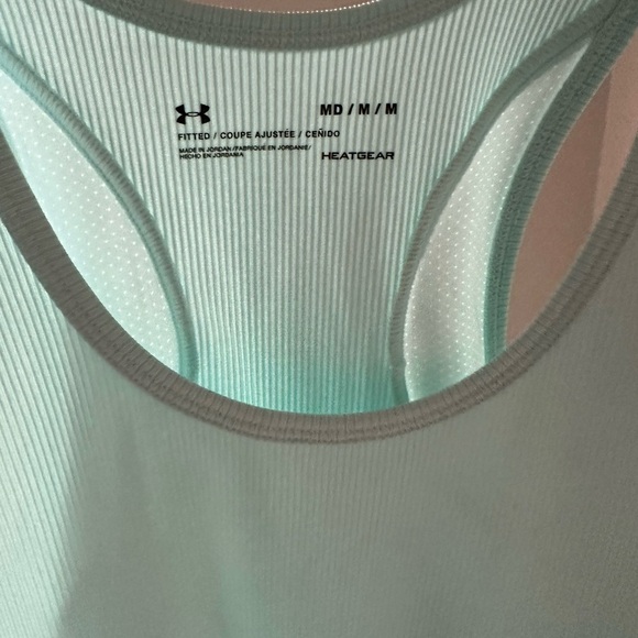 Under Armour light blue Fitted Tank Top - Picture 6 of 6